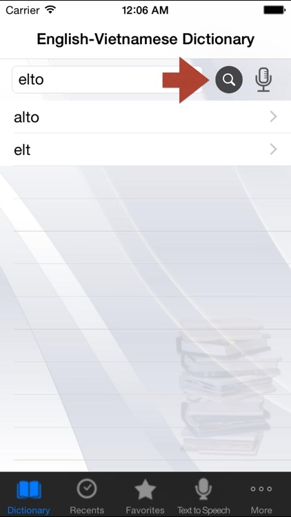 English-Vietnamese Dictionary.