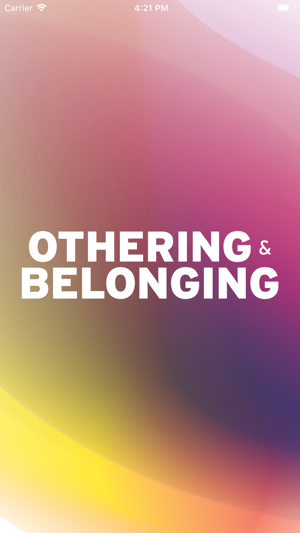 Othering & Belonging 2019