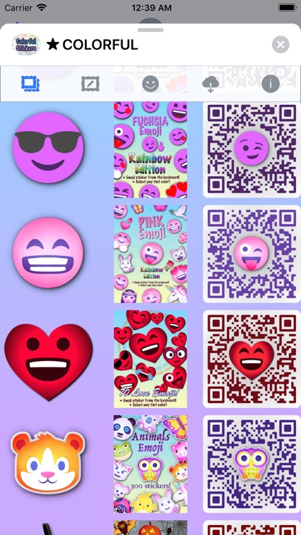 Colorful Stickers and Emoji screenshot-7