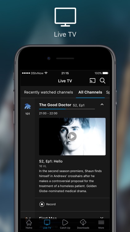 DStv Now: Watch live on the go