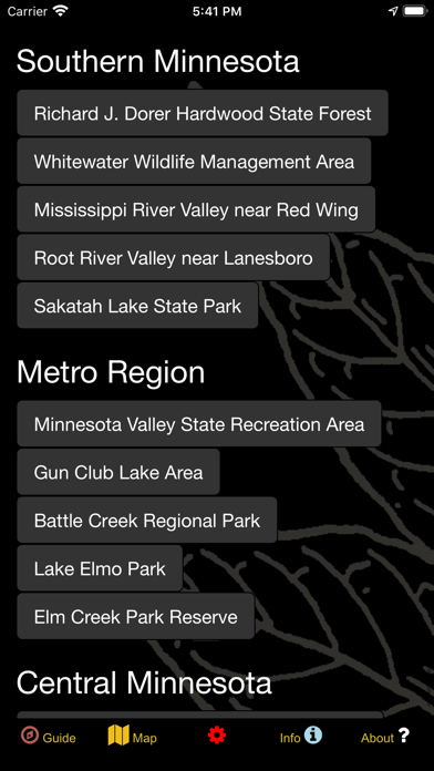 Minnesota Mushroom Forager Map screenshot 2