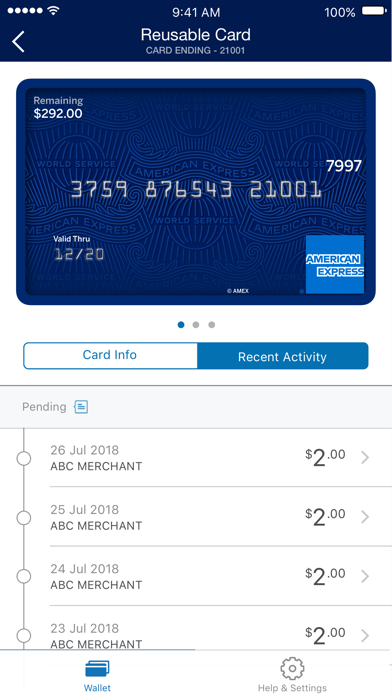 Amex Go screenshot 4