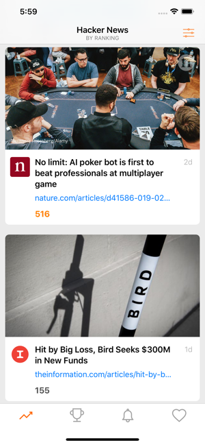 Hackerbot for Hacker News(圖1)-速報App