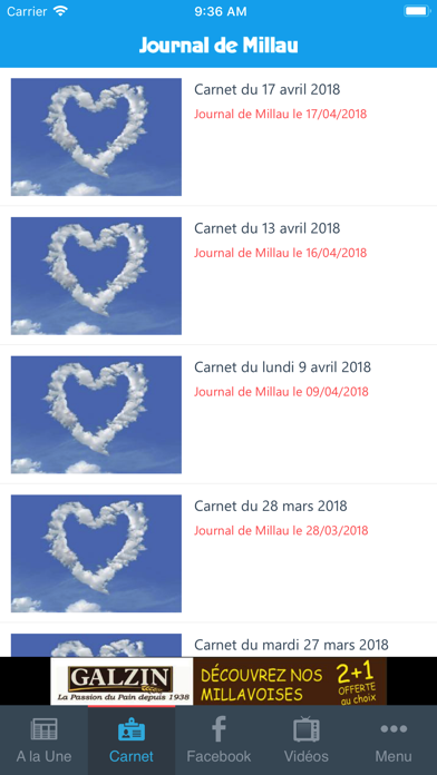 Le Journal De Millau screenshot 2