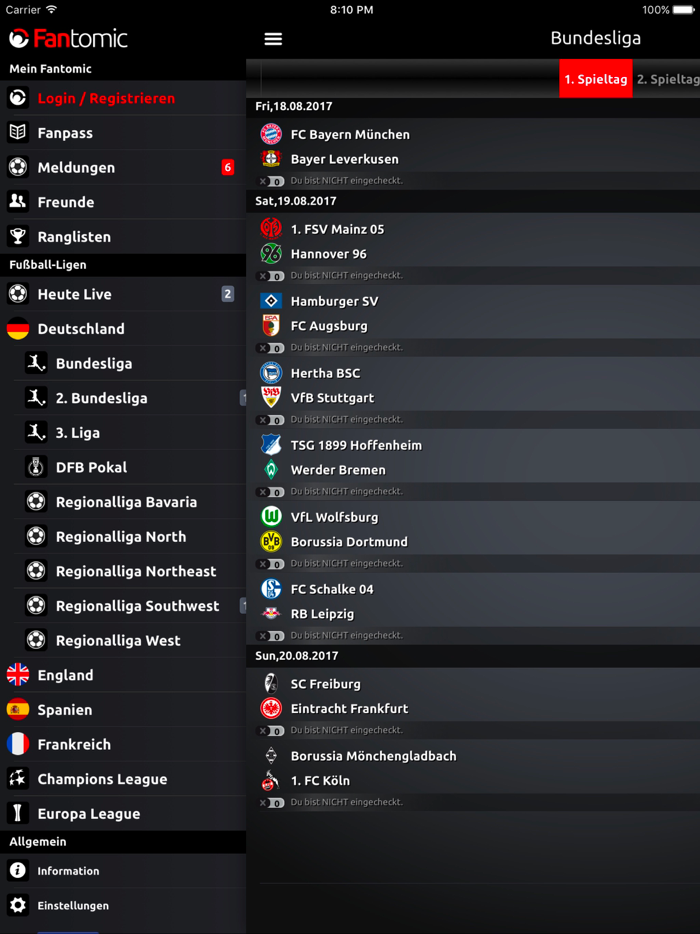 Fantomic - Fussball Liveticker