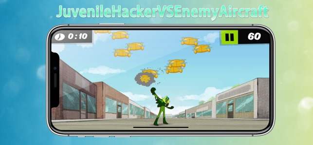 JuvenileHackerVSEnemyAircraft