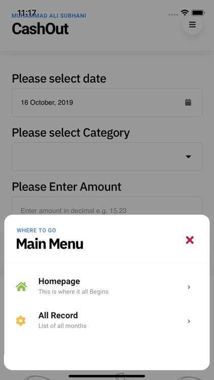 Cash Out: Simple Expense Track screenshot-3