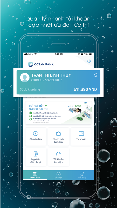 How to cancel & delete OceanBank from iphone & ipad 2