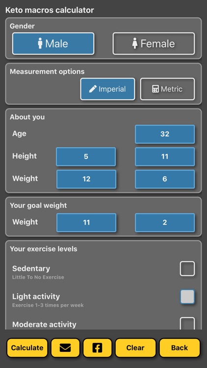 Keto Macro Calculator screenshot-3