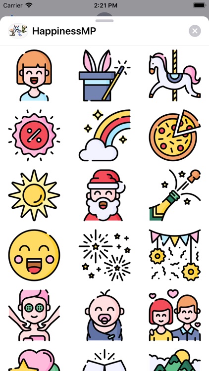 HappinessMP Sticker