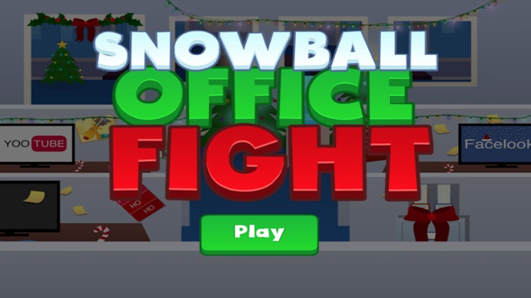 SNOWBALL OFFICE FIGHT