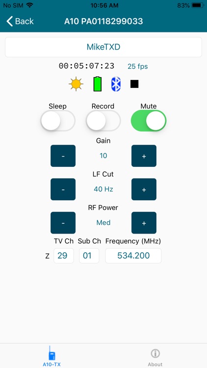 A10-TX Remote screenshot-3