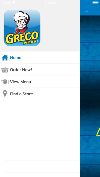 How to cancel & delete Greco Pizza from iphone & ipad 1