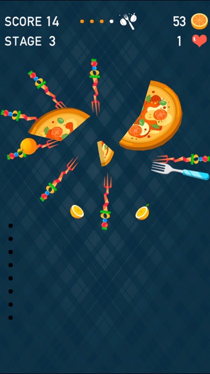 Knife Dash: Hit To Crush Pizza