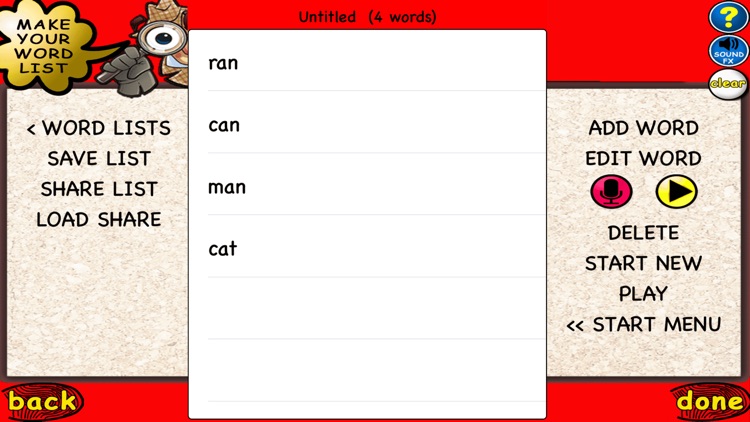 My Word Sort LITE screenshot-3