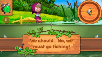 Masha and the Bear: Fishing screenshot 2