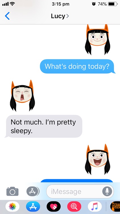 Kitty Is Not A Cat Stickers