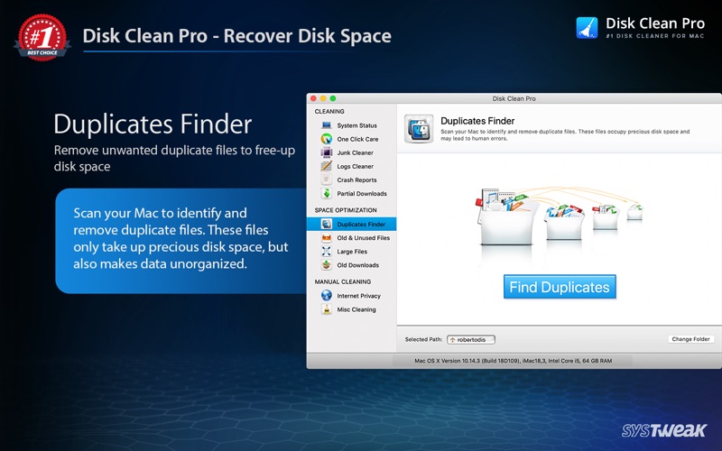 Disk Clean Pro Screenshot