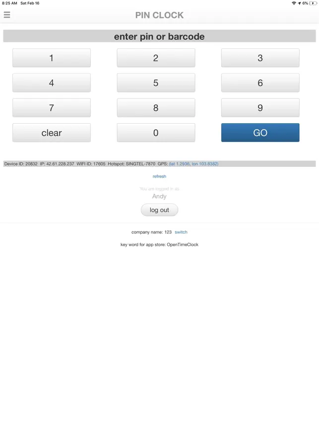 Descargar OpenTimeClock para Iphone