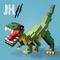 Hop and BLAST your way through a dinosaur infested crossy world as one of 18 characters each with unique traits and guns