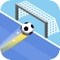 Easy-to-use soccer ball flinging game, but also extremely challenging