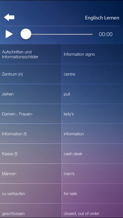 Deutsch-Englisch Lernen screenshot-3