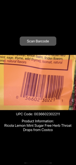 Handy Barcode Scanner