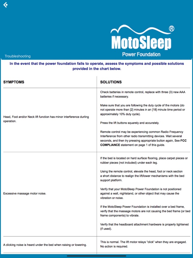 motosleep bed