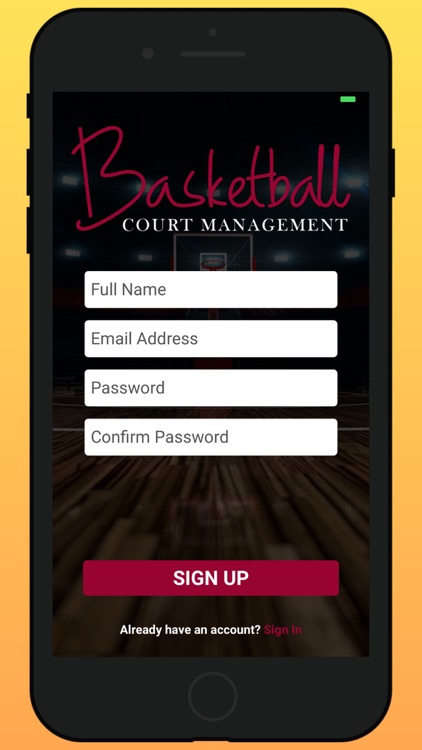 Basketball Court Management