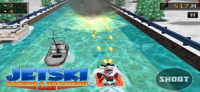 JET SKI RACING SHOOTING GAMES(圖5)-速報App