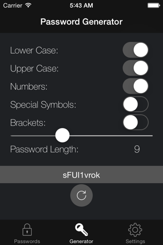 Passwords Cloud screenshot 4