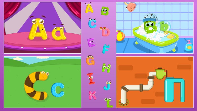 Baby Learn Letters abc english by Tammy Avenue