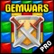 Gemwars is an epic combination of a block collapsing puzzle genre and a turn based strategy game in which you will play against computer (artificial intelligence) in 40 levels of increasing difficulty