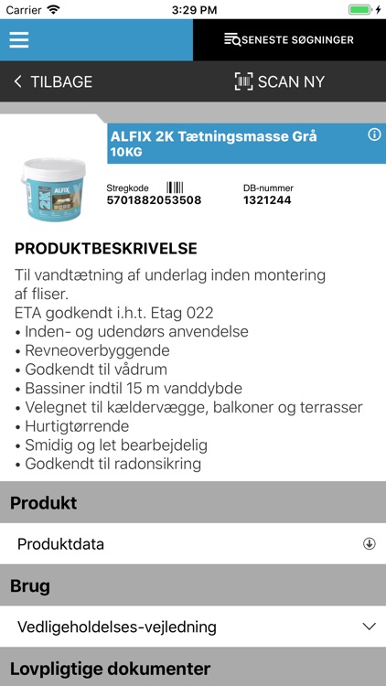 XL Byg Produktdata