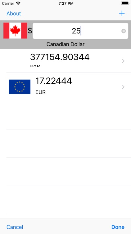 Multiple Currency Converter screenshot-3