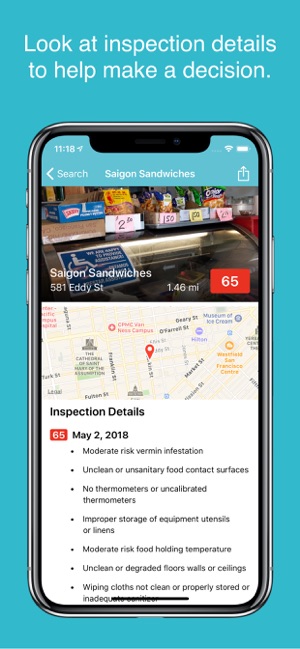 SF Restaurant Health Scores(圖5)-速報App