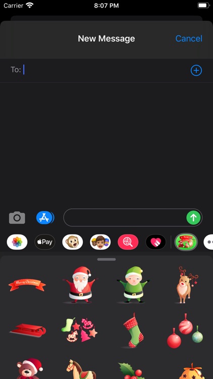 Merry Day stickers