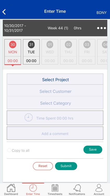 Oasys Timesheet Management screenshot-3