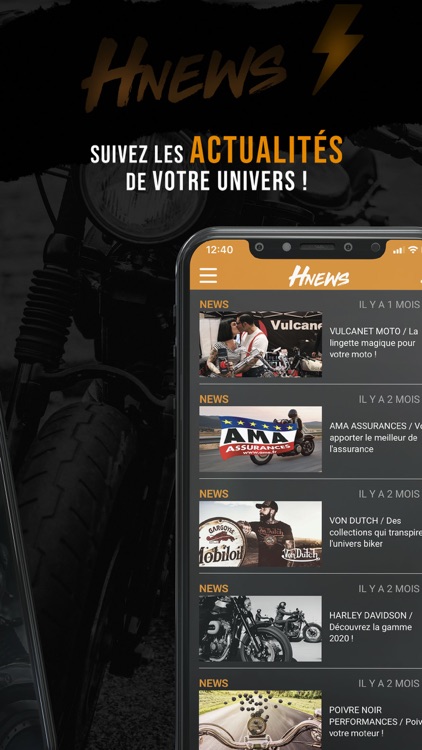 HNews : L'app des bikers