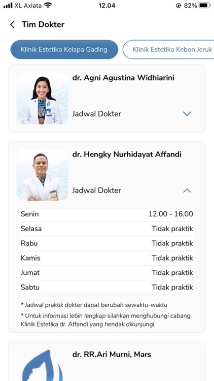 Klinik Estetika dr. Affandi screenshot-7