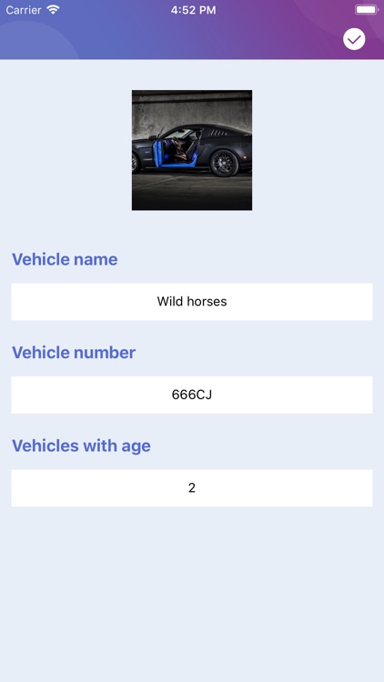 Vehicle modification - Holding