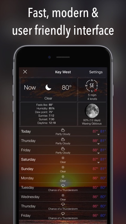 10 Day NOAA Weather screenshot-3
