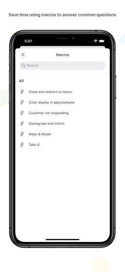 Zendesk Support app screenshot