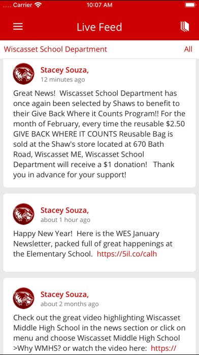 Wiscasset School Department screenshot 3