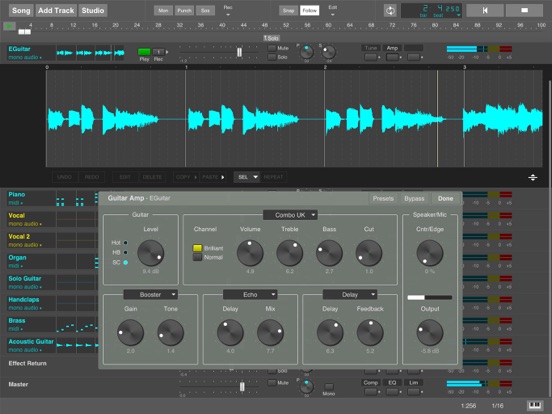 Screenshot #2 for MultitrackStudio for iPad