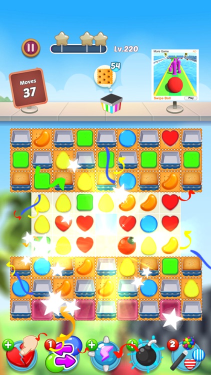 Candy Stack Jewels - Match 3 screenshot-6