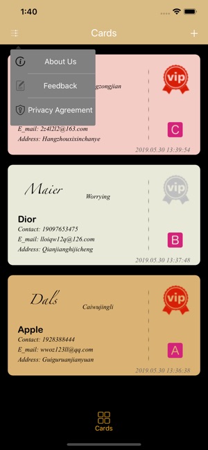 Business Card Sleeve(圖3)-速報App