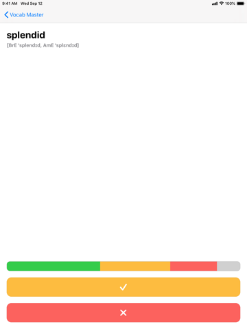 Vocab Master - náhled