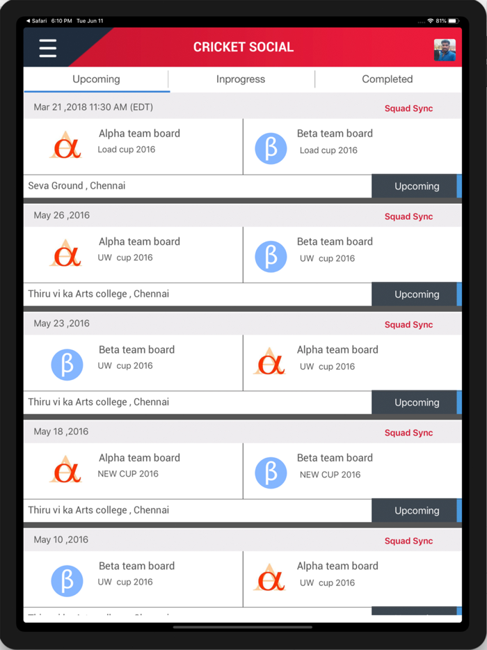 CricketSocial Scoring