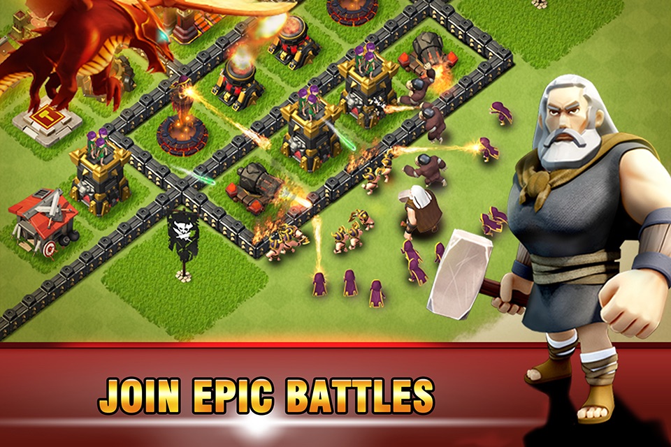 Era Of War: Clash of epic clan screenshot 4